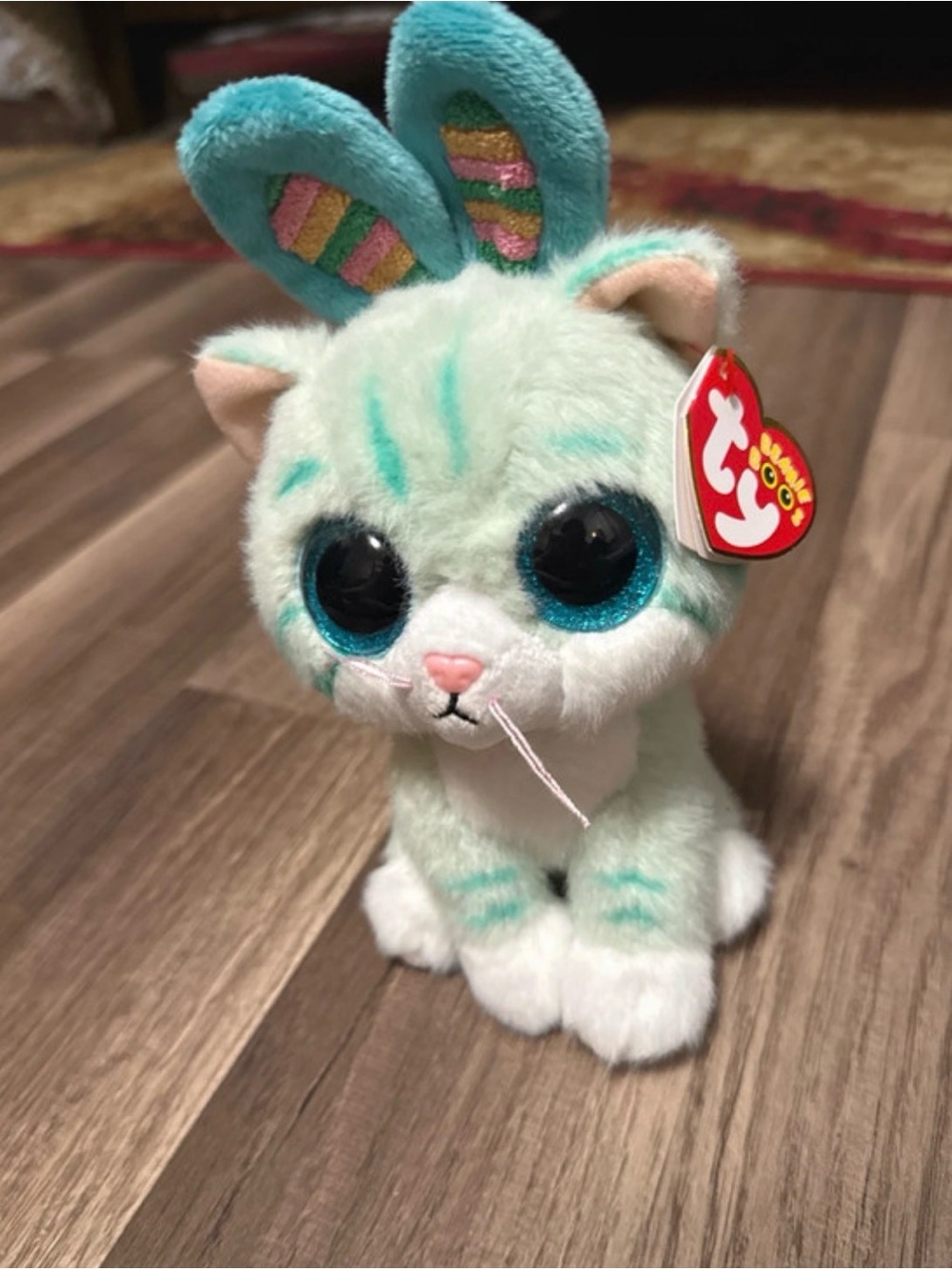 TY Beanie Boo Gumdrop the Easter Cat